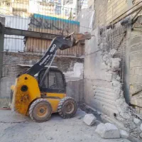 مینی بیل کاتر کمپرسور تخریب سقف و ستون دیوار زمین|خدمات حمل و نقل|تهران, شهرک شریعتی|دیوار