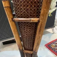 گلدان حصیری