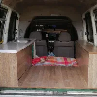 سواری استیشن فولکس کدی کددی Caddy2002 کمپر مسافرتی