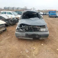 پراید ۹۰ دوگانه شرکت تصادفی