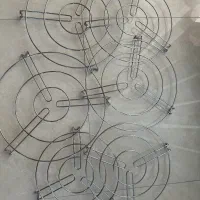 استند قابلمه|آب‌چکان و نظم‌دهنده ظروف|قم, هنرستان|دیوار