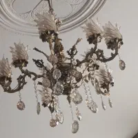 دو عدد لوستر برنج دونه ای 6500|لوستر و چراغ آویز|ملایر, |دیوار