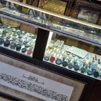 ویترین اماده استفاده دوطبقه با نور پردازی