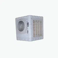 کولر برقی آبی رومیزی فقط یک هفته استفاده شده