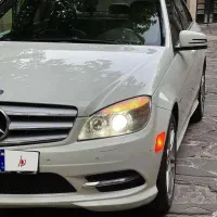 بنز c200 مدل ۲۰۰۸ سفید فول|خودرو سواری و وانت|تهران, دارآباد|دیوار