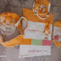 ست نوزادی مخمل با عروسک برجسته|اسباب و اثاث بچه|اصفهان, چشمه باقرخان|دیوار