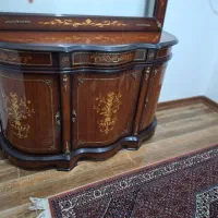 میز کنسول چوب گردو و ترکیب برنز|بوفه، ویترین، کنسول|زنجان, |دیوار