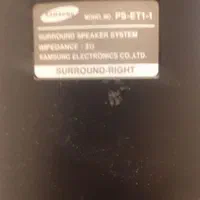 یک جفت بلندگو سامسونگ مدل PS-ET1-1 سینما خانگی|سیستم صوتی خانگی|رشت, حومه رشت|دیوار