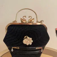 کیف زنانه مشکی مجلسی