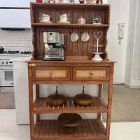 کافی بار با چوب طبیعی روس