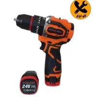 دریل شارژی جنرال پاور ۲۴vدر حد نو