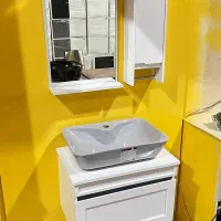 تولید و پخش ست کامل کابینت روشویی pvc|لوازم سرویس بهداشتی|پردیس, شهرک صنعتی کمرد|دیوار