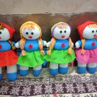 عروسک بافتنی|اسباب‌بازی بچه|اسلام‌شهر, مظفریه|دیوار