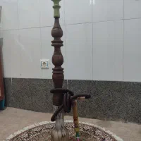 قلیان چوبی بزرگ