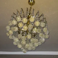 لوستر بدنه برنج|لوستر و چراغ آویز|اصفهان, جلالیه|دیوار