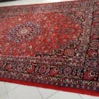 جفت قالی دستبافت ۹متری|فرش|کرمان, |دیوار