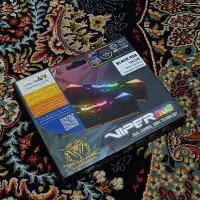 رم کامپیوتر PATRIOT VIPER RGB 16GB 3600 DDR4 STOCK|قطعات و لوازم جانبی رایانه|تهران, استخر|دیوار