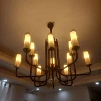 لوستر طرح اسپایدر|لوستر و چراغ آویز|رشت, یخسازی|دیوار