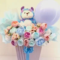 گل تولدی عروسکی مصنوعی|گل مصنوعی|مشهد, الهیه|دیوار