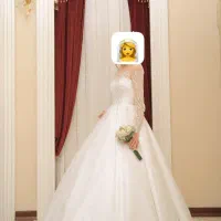 لباس عروس آستین دار|لباس|مشهد, شهید هاشمی نژاد|دیوار