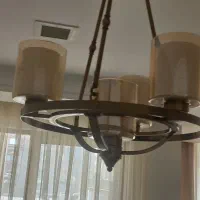 فروش دوتالوستر۷شاخه ویک ۴شاخه ویه جفت دیوارکوب|لوستر و چراغ آویز|مشهد, سجاد شهر|دیوار