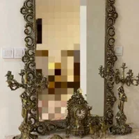 فروش و خریدار آینه شمعدان برنزی تمام نقاط تهران..