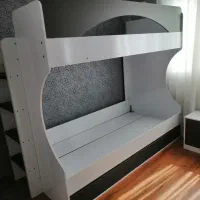 تخت دوطبقه کمجا مدل D-075S|تخت و سرویس خواب|رشت, حومه رشت|دیوار