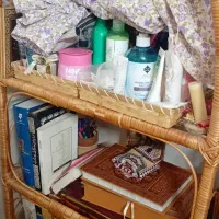 کتابخانه حصیری بسیار زیبا