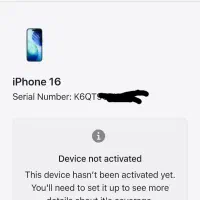 iphone 16 نرمال ۱۲۸ (نات اکتیو پلمپ)|موبایل|اردبیل, |دیوار