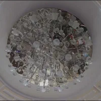 لوسترسقفی|لوستر و چراغ آویز|تبریز, |دیوار