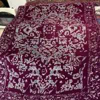 قالیچه ۳ متری تبریز گل ابریشم