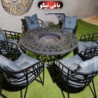 میز آتشدان/مدل بیضی/ذغالی و گازی|بخاری، هیتر، شومینه|چهارباغ, |دیوار