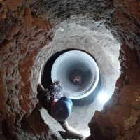 /تخلیه چاه شبانه روزی. لایروبی وکف تراشی چاه کهنه/|خدمات پیشه و مهارت|ماهدشت, |دیوار