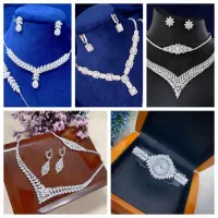 انگشتر ست و نیم ست نقره اصل ۹۲۵/ نقره حمیدی|بدلیجات|تبریز, |دیوار