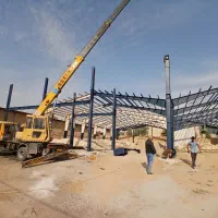 ساخت سازه فلزی و سوله بهمراه نصب رایگان