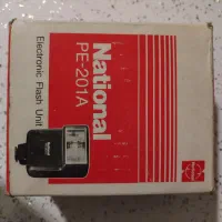 فلش دوربین ژاپنی وینتیج National PE-201A با جعبه|دوربین عکاسی و فیلمبرداری|تهران, امجدیه (خاقانی)|دیوار
