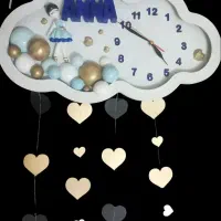 ساعت و تابلو شب خواب کودک