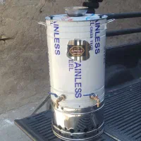 سماور بزرگ هیئتی استیل به قیمت مناسب تعدادمحدود