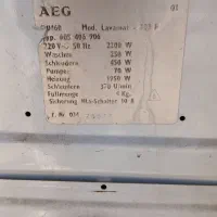 لباسشویی AEG|ماشین لباسشویی و خشک‌کن لباس|شیراز, عادل آباد|دیوار