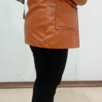 کت چرم کاملا نو