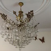 سه عدد لوستر برنز|لوستر و چراغ آویز|شهریار, کرد امیر|دیوار