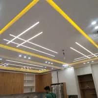 مشاوره واجرای کناف سقف کاذب باکس نورمخفی دکوراتیو|خدمات پیشه و مهارت|نیشابور, هفده شهریور|دیوار