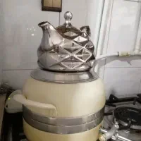 کتری قوری سالم و تمیز بدون هیچ ایرادی