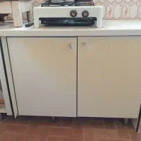 کابینت زیر گازی mdf محکم در حد نو