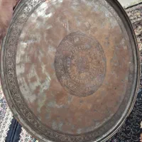 مجمعه مسی نقشدار کهنه