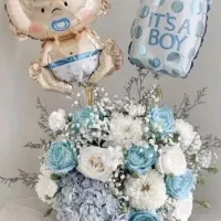 باکس گل شمع