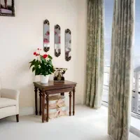 آینه طرح پاپیون چند تیکه|آینه|کرمانشاه, |دیوار