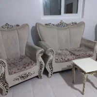 مبل ۷ نقره دست دوم|مبلمان خانگی و میز عسلی|تهران, مطهری|دیوار