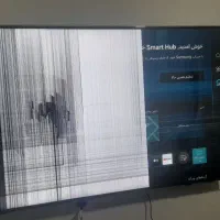 ۵۵ اینج سامسونگ شکسته