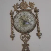 ساعت دیواری برنزی